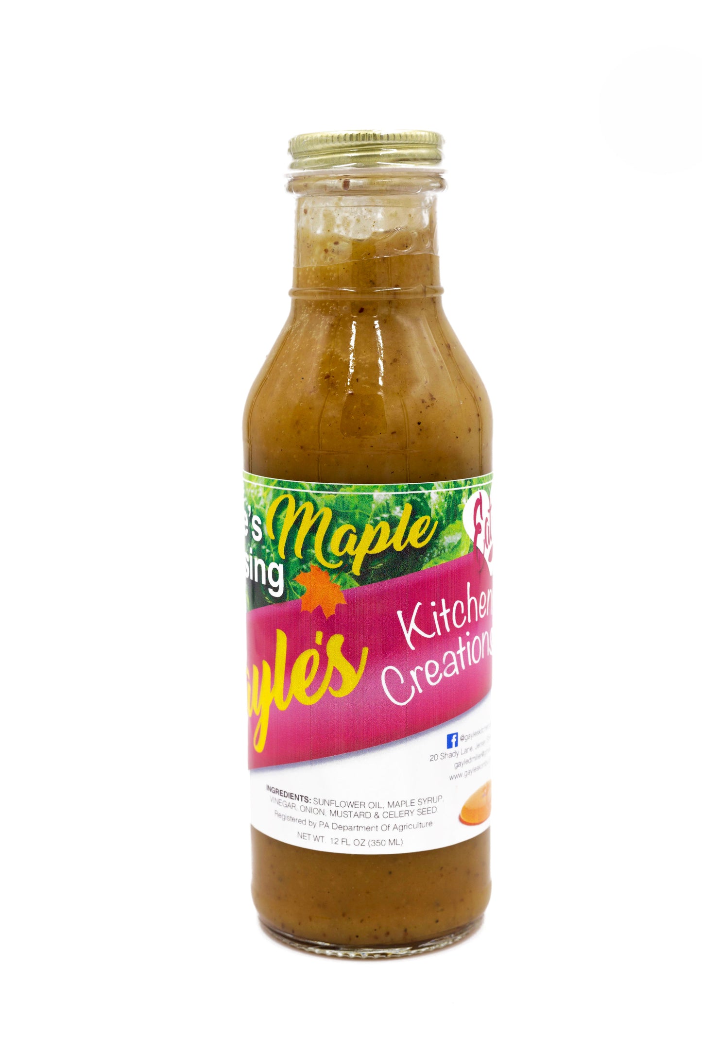 Gayle's Maple Salad Dressing