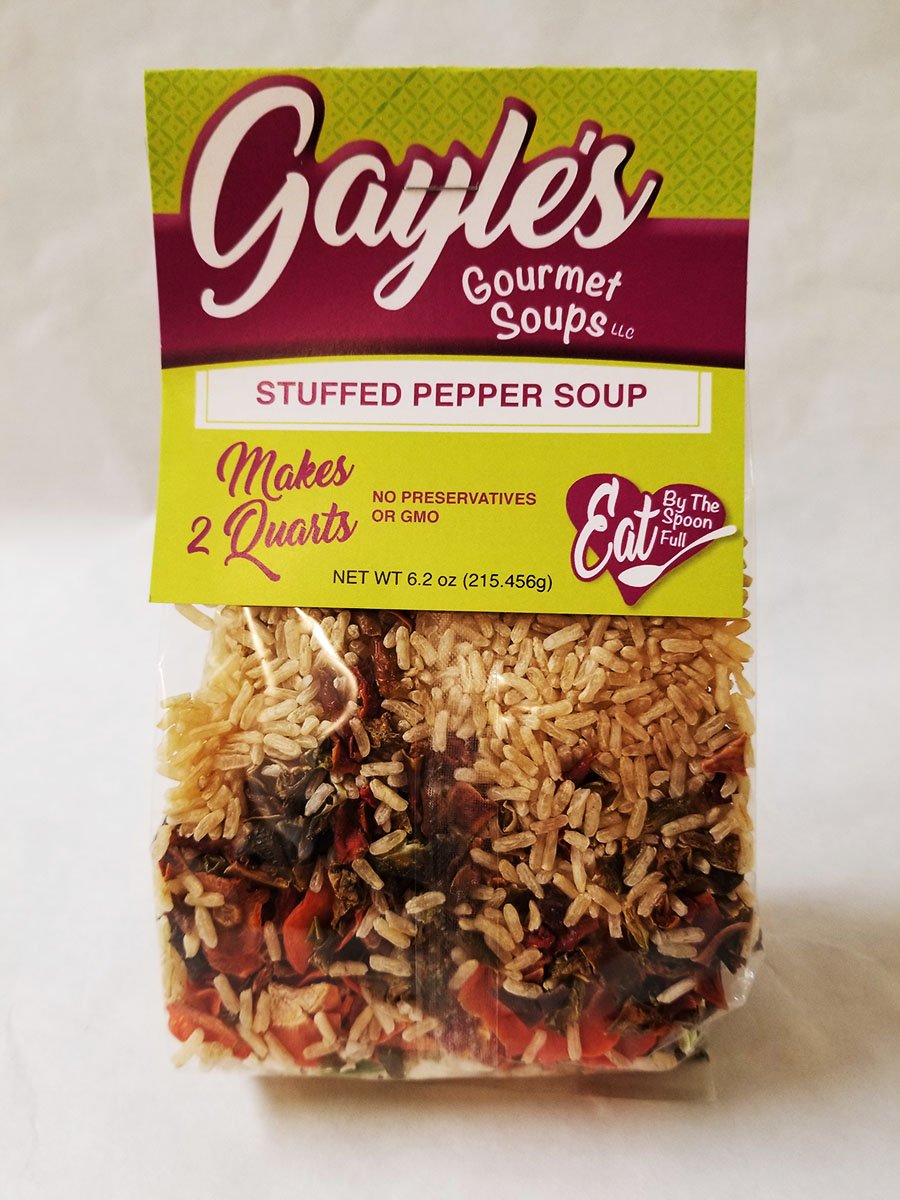 Small Christmas Box of 4 each Gayle's Gourmet Soups